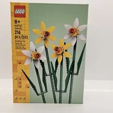 LEGO 40747 Daffodils Botanical Collection 216 pcs Flower Set