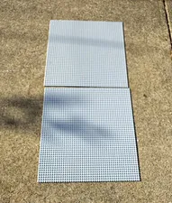 LEGO Gray Baseplates Lot of 2 “15x15 inches