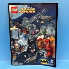 2014 DC Comics Super Heroes Comic Book w/ Batman, Flash, Penguin, Riddler, Joker