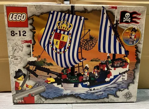 LEGO 6291 Armada Flagship Santa Cruz Ship 2001 Sealed New Retired Pirates