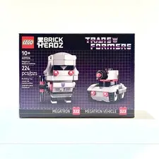 LEGO 40924 Brickheadz TRANSFORMERS Megatron Robot & Vehicle NIB In Hand