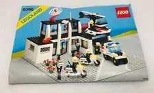 Lego #6386 Police Command Base Instructions - 1986 Legoland