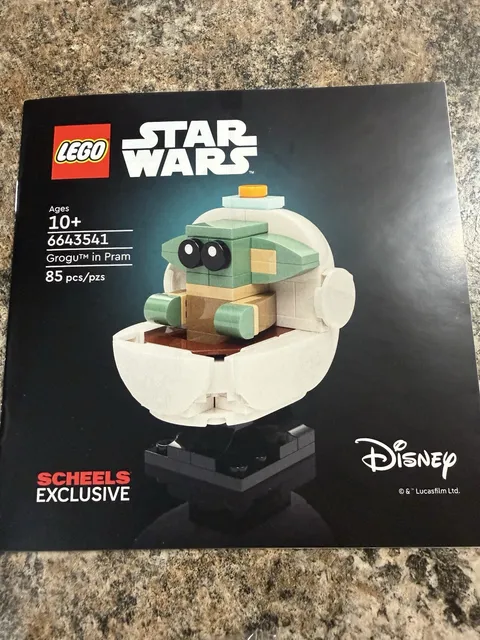 LEGO Star Wars Scheels Exclusive Grogu In Pram 6643541 Disney Opened Complete