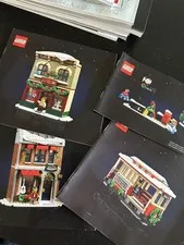 Lego 10308 Holiday Main Street MANUALS ONLY Instruction Booklet Christmas