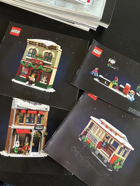 Lego 10308 Holiday Main Street MANUALS ONLY Instruction Booklet Christmas