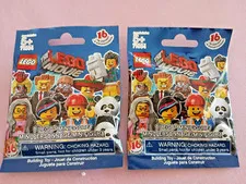 The LEGO Movie Series 1 Mini Figure Blind Bag Sealed NIP - lot of 2