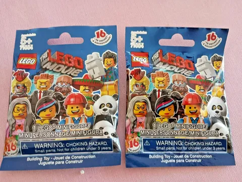 The LEGO Movie Series 1 Mini Figure Blind Bag Sealed NIP - lot of 2