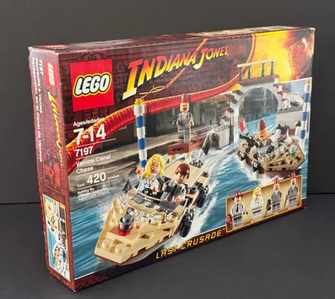 LEGO Indiana Jones: Venice Canal Chase (7197) - New - Sealed in box