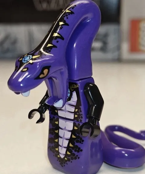 NEW Ninjago Pythor Chumsworth (Purple) Custom Lego Minifigure Rise of the Snakes