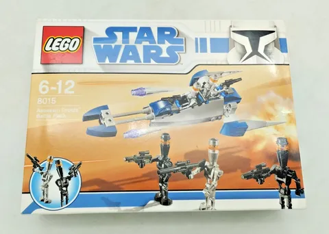 LEGO 8015 Assassin Droids Battle Pack NEU NEW MISB SEALED Star Wars 10195