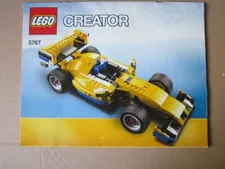Lego Building Instructions Instruction Creator 5767 Formula 1 Race Car, Car