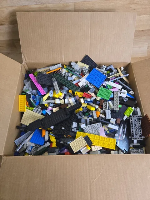 LEGO 10 lbs Pounds Random Parts Pieces Building Plates Blocks Bulk Lot.
