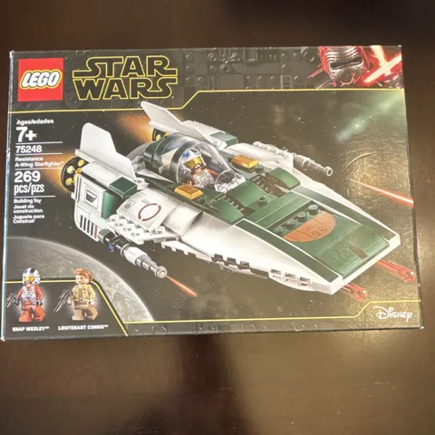 LEGO Star Wars 75248 Resistance A-Wing Starfighter complete/great condition