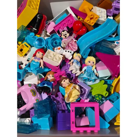LEGO Duplo Bulk Lot 8lb+ Disney Princess Elsa Ariel Minnie Mouse Figures Slides
