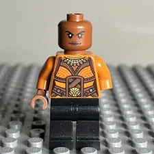 LEGO Okoye Minifigure Black Panther sh0476 76099 Marvel Super Heroes CMF Lot 1A