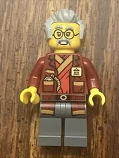 Lego Ninjago 71861 The Old Town 15th Anniversary Dr. Saunders Minifigure New
