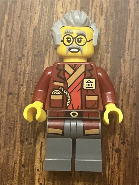 Lego Ninjago 71861 The Old Town 15th Anniversary Dr. Saunders Minifigure New