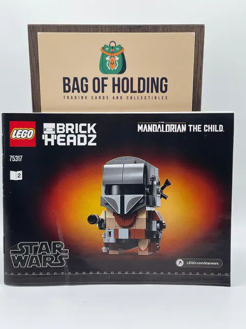 LEGO Brick Headz The Mandalorian - 75317 - Instruction Manual Book 2 ONLY