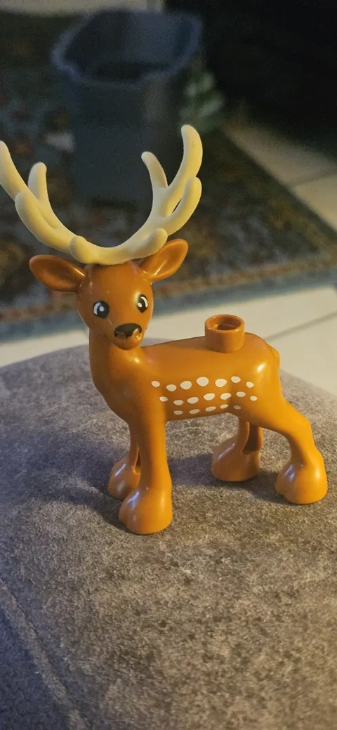 Lego Duplo Building Block Figure Replacement Christmas REINDEER Deer Stag