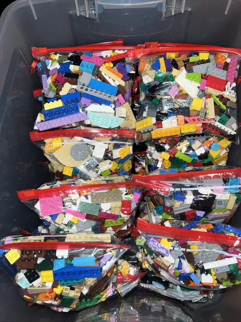 Mixed, Hand Inspected, LEGO’s Bulk 1lb Bag. Literally A Little Of Everything