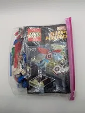 Lego 76076 Captain America Jet Pursuit Super Heroes Avengers 100% Complete