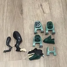 LEGO Dinosaur/Creature Animal Parts Lot Heads Legs Tail Black Arms Multicolor