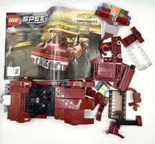 LEGO Used Set 76903 Corvette ONLY, Minifigure not Included, SOLD AS IS inv.656