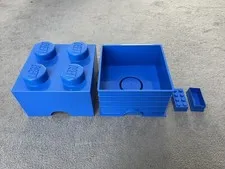 LEGO 5001383 Blue Stackable Container