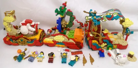 LEGO Chinese Festival 80111 Lunar New Year Parade Set Incomplete