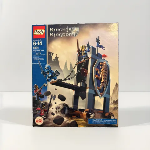 LEGO Knights Kingdom King’s Siege Tower (8875) Complete Set NIB