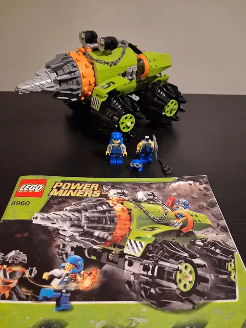 LEGO Power Miners: Thunder Driller (8960) (missing monster and 3 parts)