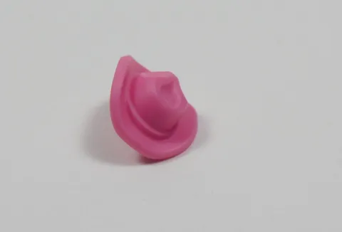 LEGO Small Dark Pink Animal Cowboy Hat w/ Pin Minifig Accessory S4