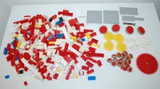 LEGO Gears, Assorted Wheels, 2lb Lot Vintage, 1960 1970, Technic, Samsonite,