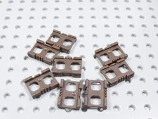 LEGO Lot of 8 Dark Brown Utility Belts Accessory Minifig AC