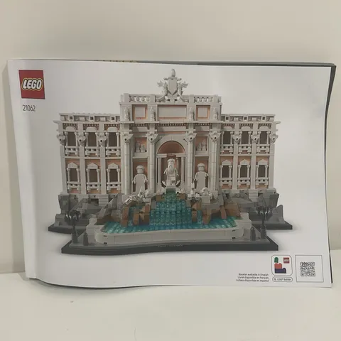21062 LEGO INSTRUCTION BOOK ONLY manual for Architecture Trevi Fountain