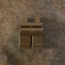 LEGO 970c00 Dark Brown Hips and Legs Plain