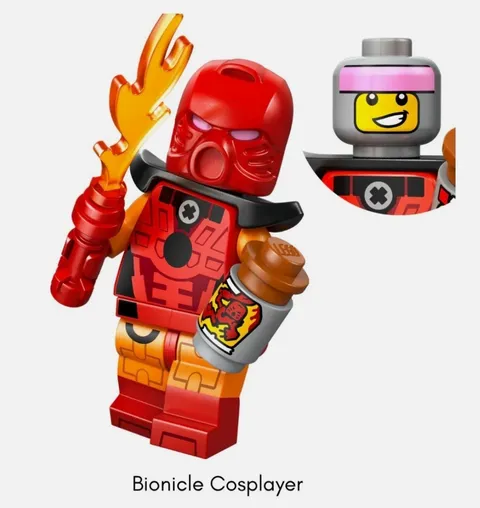LEGO Bionicle Cosplayer Minifigure Series 29 CMF Toa Tahu 71052