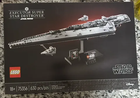 LEGO Star Wars Executor Super Star Destroyer 75356 630 pcs NEW SEALED 