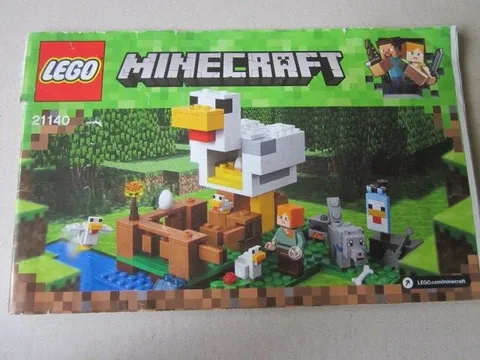  Lego System Building Instructions Instruction Minecraft 21140