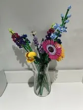 LEGO Flower Bouquet Botanical Collection Plant & Flower Set 18+ Multicolor