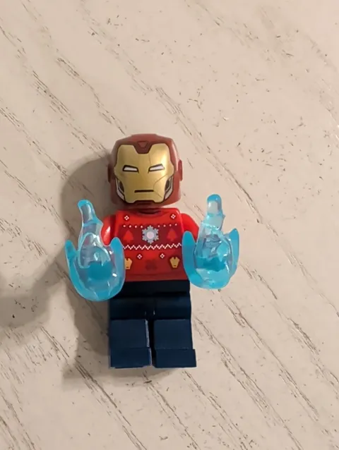 Lego IRON MAN Christmas Sweater Minifigure Marvel 76196 sh0760 Advent Tony Stark