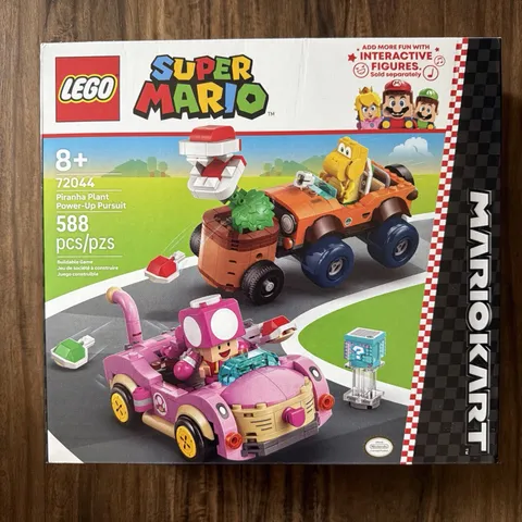 Lego Super Mario Kart 72044 Piranha Plant Power Up Pursuit Brand New / Sealed