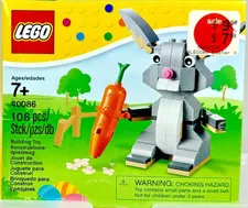 LEGO 40086 Seasonal Easter Bunny New Sealed Retired Fast Shipping Spring NISB