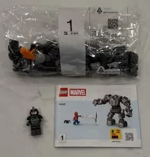 LEGO Marvel Super Heroes Rhino Minifigure and Mech - From 76342 Daily Bugle Set