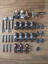 LEGO LORD OF THE RINGS URUK-HAI ARMY FIGURES