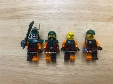 Lot Of 4 LEGO Ninjago Minifigures