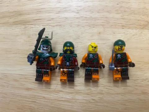 Lot Of 4 LEGO Ninjago Minifigures
