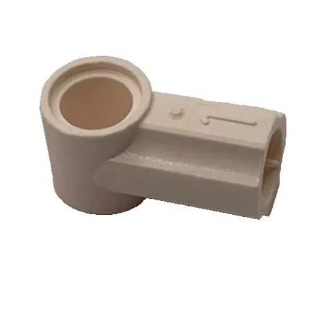 Lego 32013 White Technic Axle Pin Connector Angled #1 Element 4118981 6332573