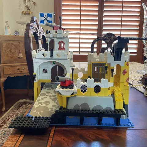 LEGO Pirates 6276 Eldorado Fortress (1989) Incomplete No Minifigures