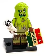 Lego CMF Minifigure Trash Monster Set w/ Rare Pizza Box - New - No Box